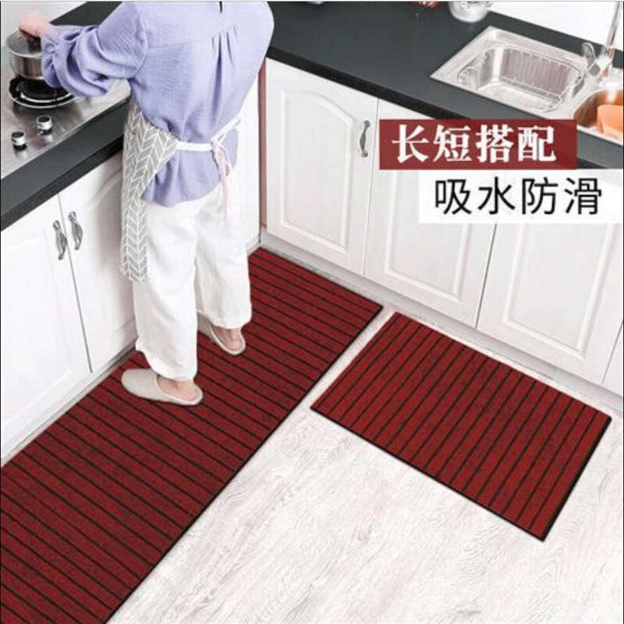 Cushion floor mat bathroom entrance door carpet can be cut kitchen floor mat absorbent for home bench non-slip mat door