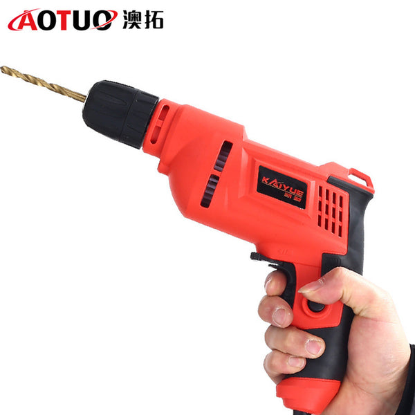 Large quantity from excellent hand electric drill speed control electric drill, household electric drill, high-power electric drill, all-copper pistol drill wholesale
