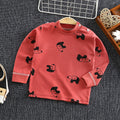 Dropshipping children's spring/autumn long-sleeve t-shirt, baby pure cotton undershirt, korean style infant top for boys and girls
