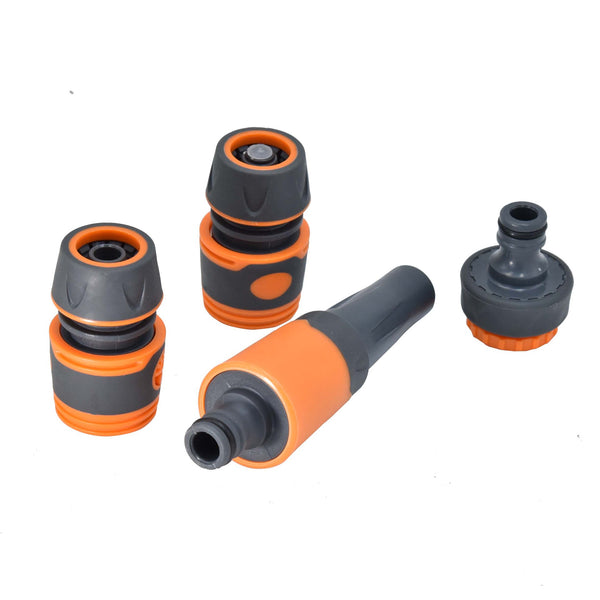 Plastic garden home garden watering orange water spray gun  wholesale pacifier type high pressure direct spray water gun