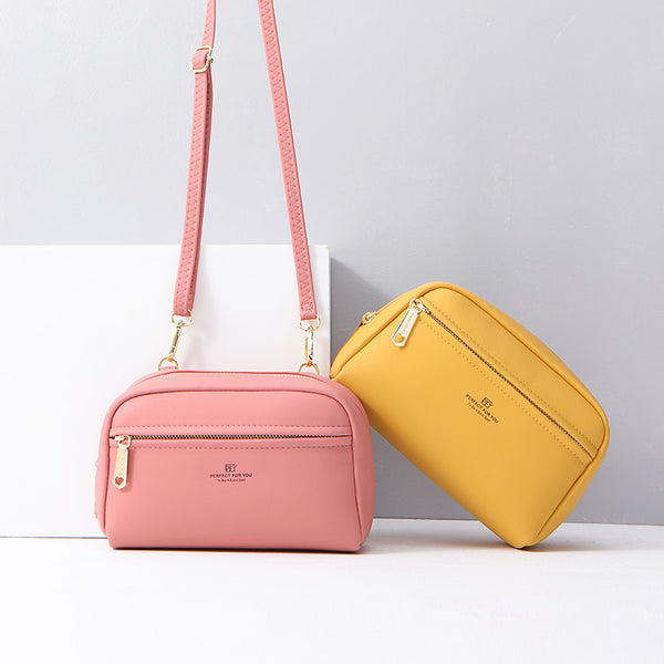 Weichen women's bag Korean shoulder bag fashion bag niche bag perfect for you messenger bag
