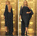 fashion source fashion african fashionpure color beading backless silm long tail fashiondress big sale
