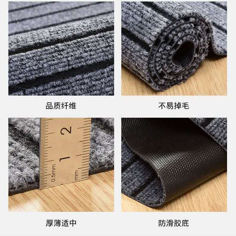 Cushion floor mat bathroom entrance door carpet can be cut kitchen floor mat absorbent for home bench non-slip mat door