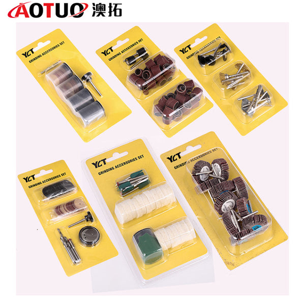 Electric grinding tools, polishing and cutting discs, drill bit combination, grinding, polishing and cutting, electric grinding accessories, household accessories wholesale
