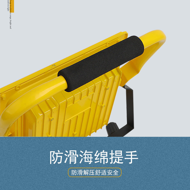 Cross-border led charging floodlight portable emergency lighting outdoor waterproof floodlight street stall light