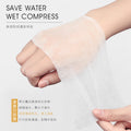 Snow mary mummy wet compress cotton 200 pieces oem personalized disposable water-saving diy facial mask wet compress oem