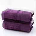 Factory direct sales pure cotton cut velvet yarn-dyed square towel, thickened towel square towel gift advertising bath towel square towel gift box