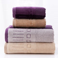 Factory direct sales yarn-dyed large bath towel thickened and enlarged color strips high and low wool sheared velvet bath towel bag testing pure cotton gift