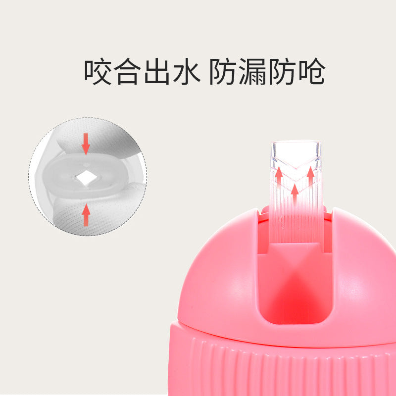 Bao hui manufacturer - infant sippy cup with duckbill spout, wide-neck anti-choking training cup for babies, milk drinking, export quality