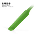 Factory in stock small macaron color small silicone long spatula cream smoothing knife long scraper easy to wash