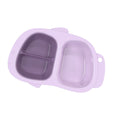 Cute and fun detachable children's dinnerware set - cartoon portable storage feeding plate - kids' divided plate wholesale