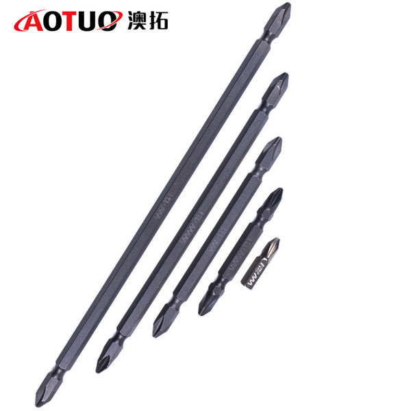 Large quantity from the best, double head magnetic batch head, one word/cross batch head batch nozzle screwdriver head electric drill head loose