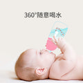 Bao hui manufacturer - infant sippy cup with duckbill spout, wide-neck anti-choking training cup for babies, milk drinking, export quality