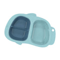 Cute and fun detachable children's dinnerware set - cartoon portable storage feeding plate - kids' divided plate wholesale