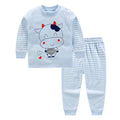 Spring & fall style infant children's clothing kidsintimatessuit baby pure cotton autumn clothes and long trousers for boys and girls colorful cotton home clothes
