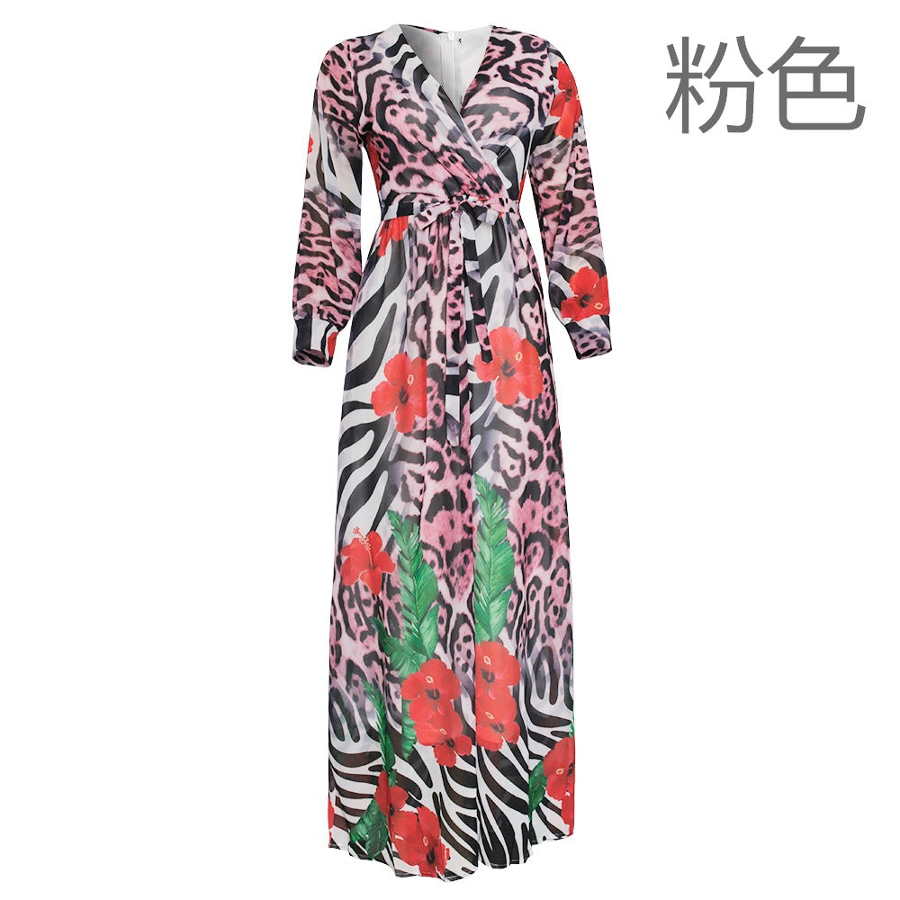 e-commerce:  &   new plus size summer printed maxi dress - african style plus size women's dress