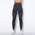 In stock! fashion cross-border seamless knittingsexystripes moisture-wicking yoga pants sports running fitness pants for women