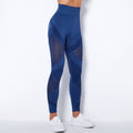 new arrival seamless knitting quick-drying cut out yoga fitness pants high waist butt lift tight sports yoga pants in stock