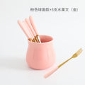 Pink flat + 5 gold