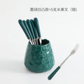 Dark green relief +5 silver
