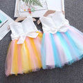 kids' summer rainbow tank dress - super stylish, direct from the manufacturer