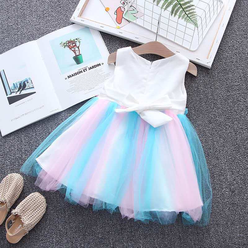 kids' summer rainbow tank dress - super stylish, direct from the manufacturer