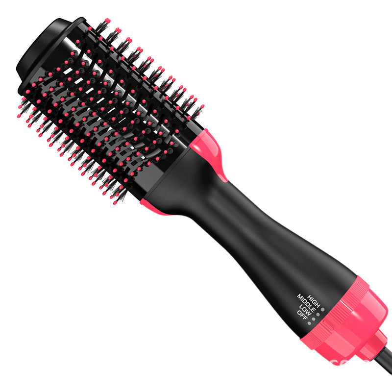 Cross-border popular hot air comb upgraded multi-functional electric hair dryer negative ion curling iron lazy hair care straight hair comb