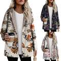 Ebay  best selling cotton clothes women's hooded outwearstuffedsweatshirt cross-border fashion printing tops women's clothing