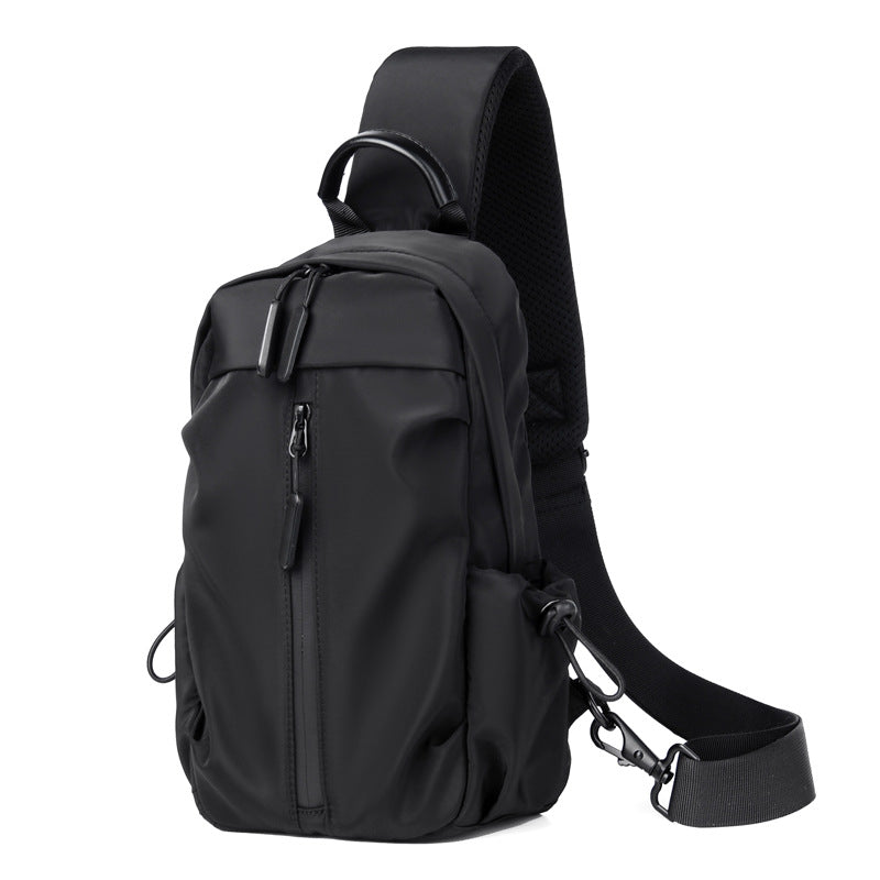 New multi-functional sports and leisure breast bag men's shoulder bag oblique span bag practical large-capacity sports outdoor bag
