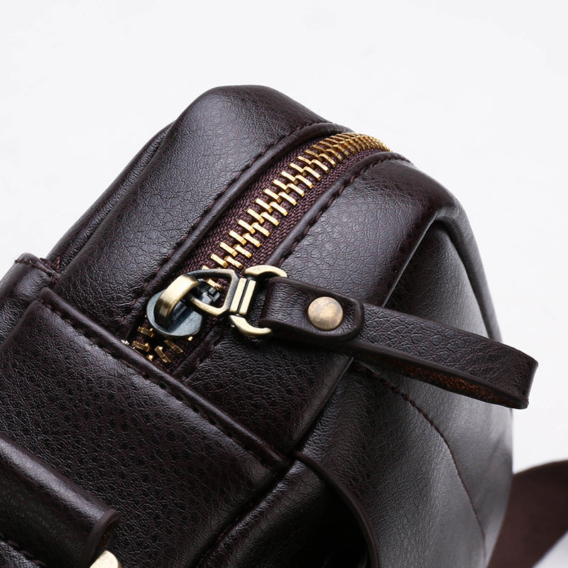 Bonnis Kangaroo New Men's Shoulder Bag Horizontal Business Casual Waterproof Men's Bag Crossbody Bag Wholesale Manufacturer