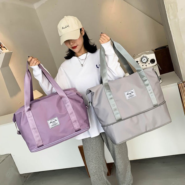 2024 new portable travel bag large capacity sports leisure fitness bag fashion outdoor travel storage bag wholesale