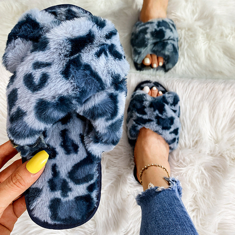 Women's faux fur slippers - 2024 summer european & american style, criss-cross design, flat sandals - hot seller on global trade platform