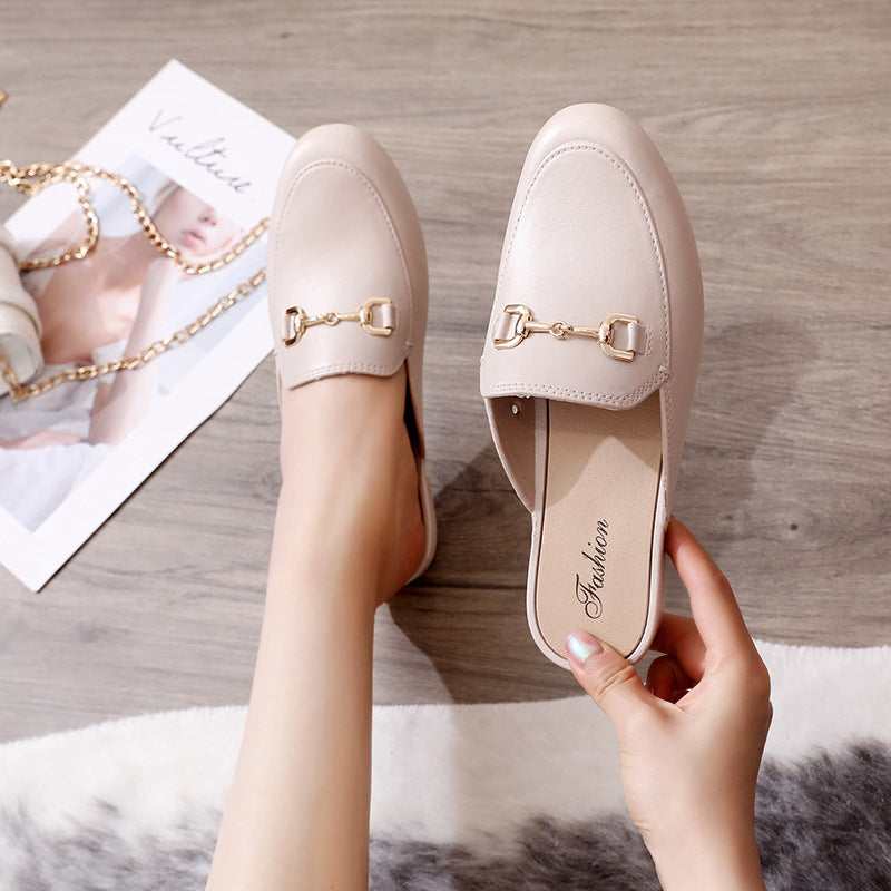 Factory direct women's summer slippers - casual, stylish, and comfortable open-toe mules for women