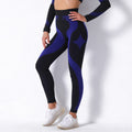 Clearance: european and american influencer-approved seamless knit sexy striped breathable moisture-wicking yoga pants for running, sports, and fitness