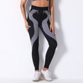 Amazon fashionhigh waist butt lift stretch tight yoga pants seamless knittingstripes peach butt lift yoga pants