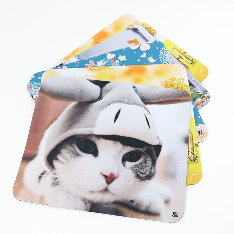 Cartoon animal mouse pad - custom designs available. small mouse pad wholesale, 230*200*1.5mm