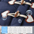 Ins baby winter clothing jumpsuit thickened quilted fleece-linedheattech baby cotton clothing children's clothing k-style hooded