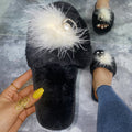2024 autumn/winter fashion korean style indoor plush slippers - warm, cozy, and trendy women's home shoes