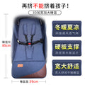 Baby stroller - lightweight, foldable, reclining, umbrella stroller with shock absorption, all-season use, brakes, anti-cameltoe design, and anti-collapse features