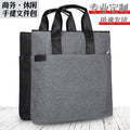 Large capacity three-layer briefcase - business office bag, conference bag, document file bag, executive bag with custom logo printing
