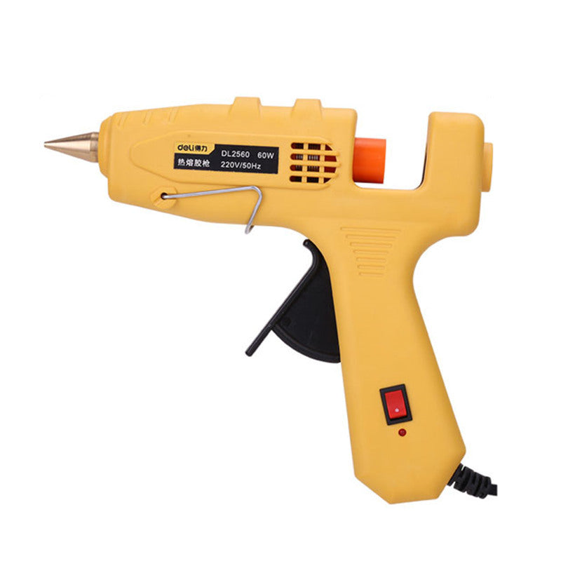 Deli hot melt glue gun high viscosity sol stick 7-11mm kindergarten children's handmade heat capacity gun household hot melt glue grab