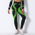 Amazon fashionhigh waist butt lift stretch tight yoga pants seamless knittingstripes peach butt lift yoga pants