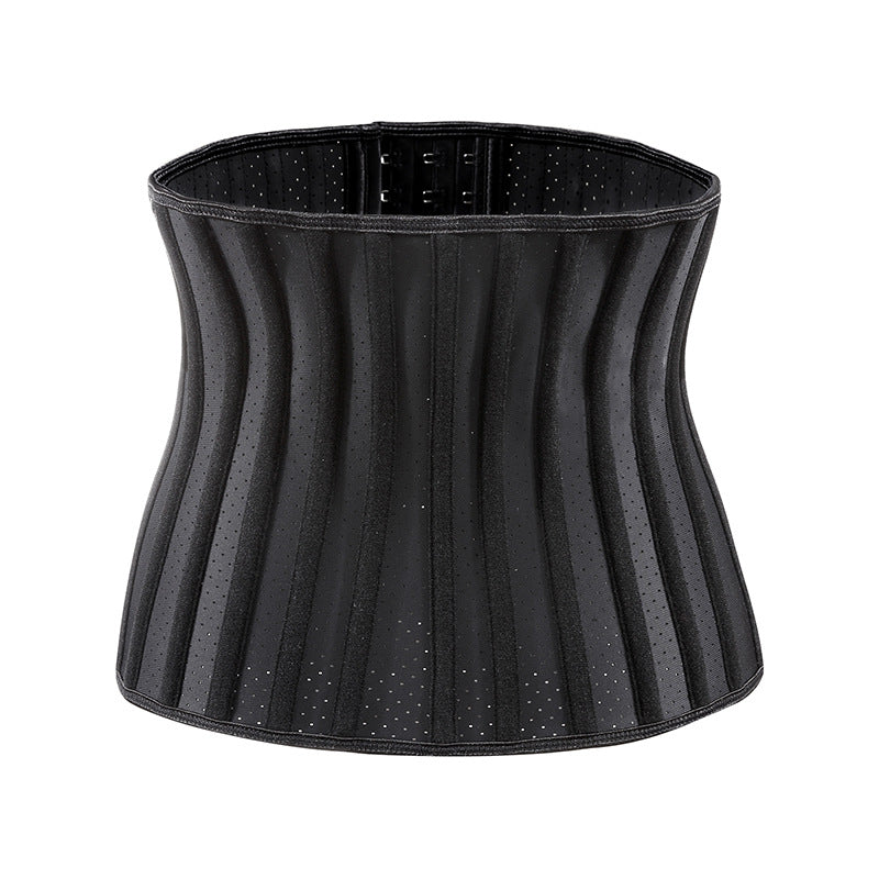 20 bone caffeine shapewear women's fitness tummy control waist trainer sports waist support shaping corset slimming tightening belt