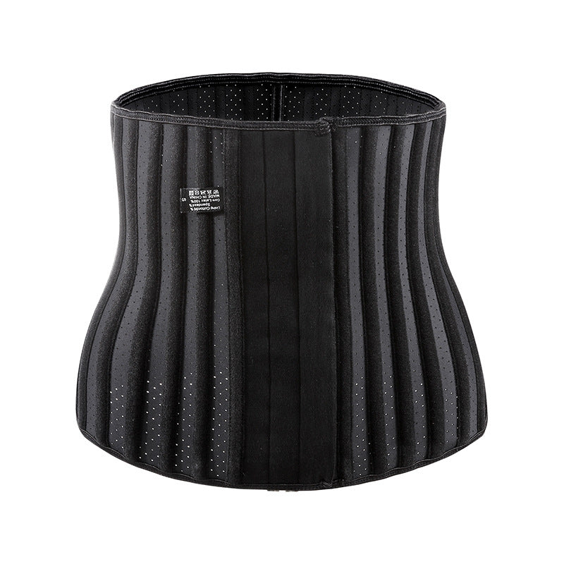 20 bone caffeine shapewear women's fitness tummy control waist trainer sports waist support shaping corset slimming tightening belt