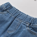 Girls' denim shorts - korean style, trendy & chic, lightweight hot pants for summer, versatile outerwear, perfect for mid-to-large children