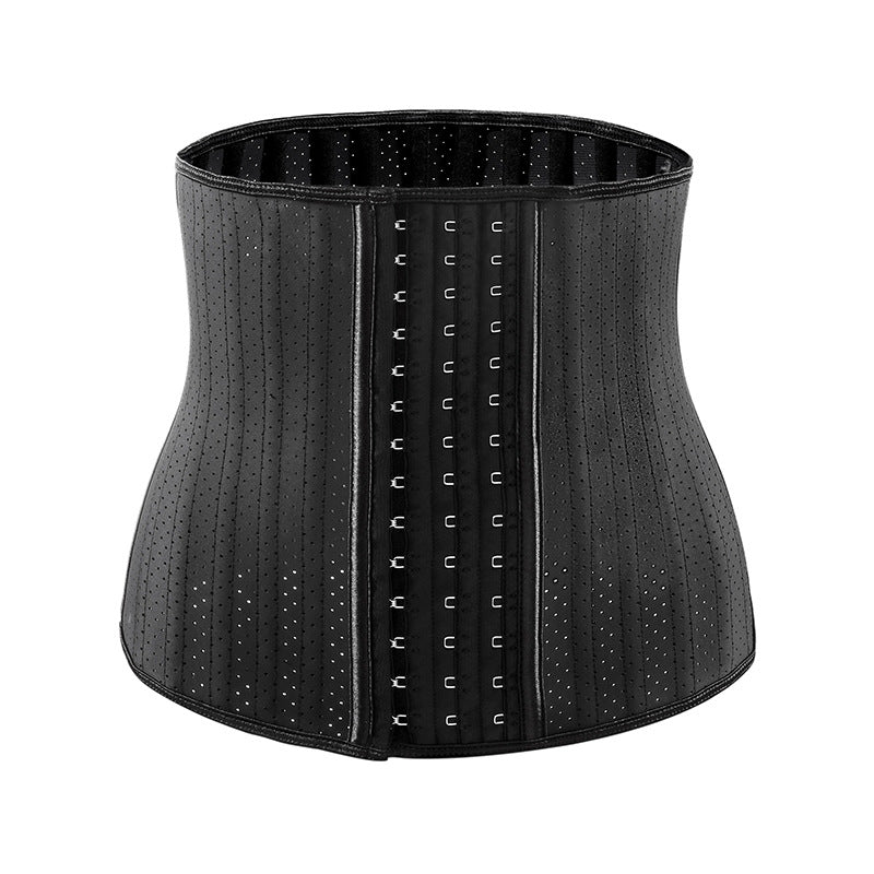 20 bone caffeine shapewear women's fitness tummy control waist trainer sports waist support shaping corset slimming tightening belt