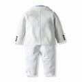 Export children's clothing fall and winternew arrival small and medium-sized children's clothing boysoutwearlong sleeves suit kids dress three-piece set