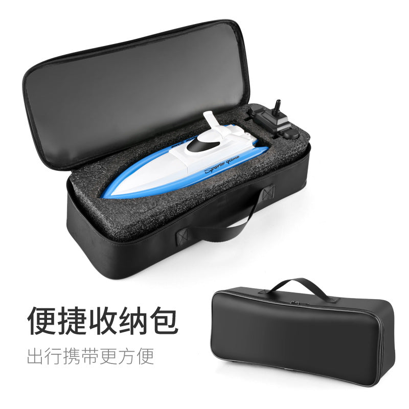800 remote control boat high-speed speedboat 2.4g long battery life kids racing boat electric sailing model toy