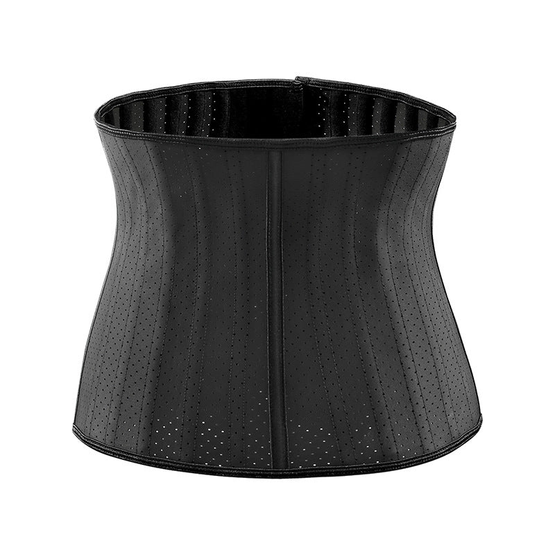 20 bone caffeine shapewear women's fitness tummy control waist trainer sports waist support shaping corset slimming tightening belt