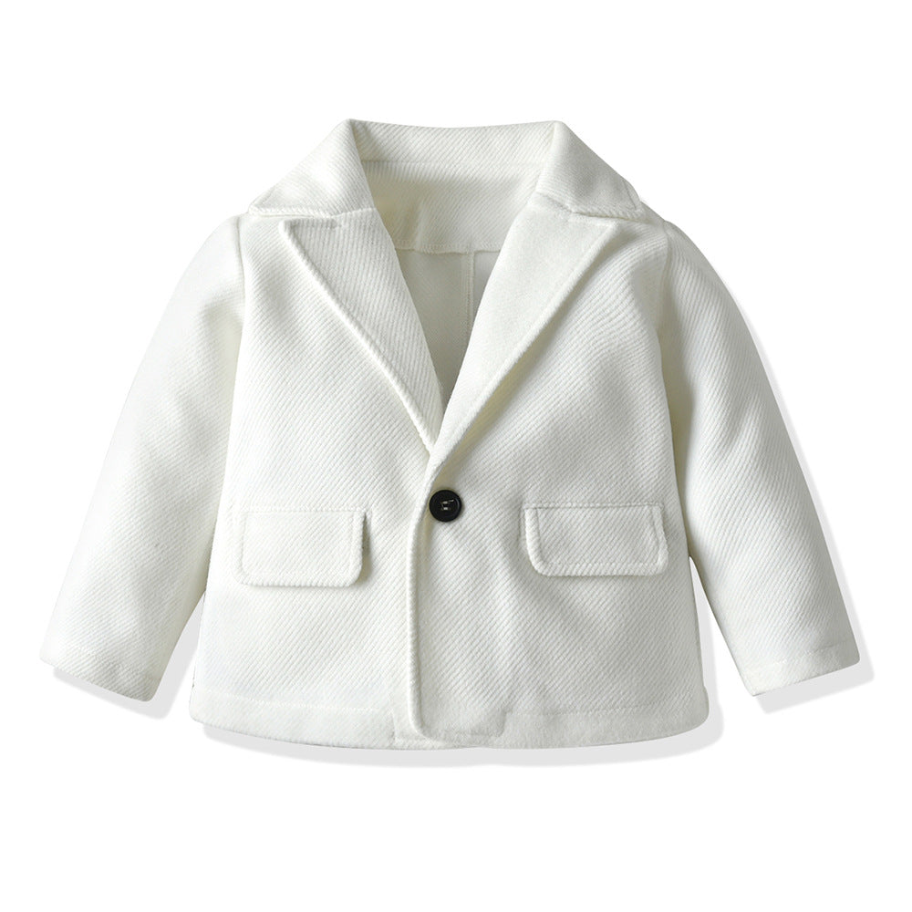 Export children's clothing fall and winternew arrival small and medium-sized children's clothing boysoutwearlong sleeves suit kids dress three-piece set